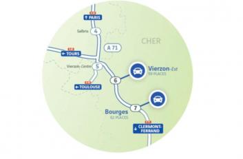 Parking de covoiturage A71