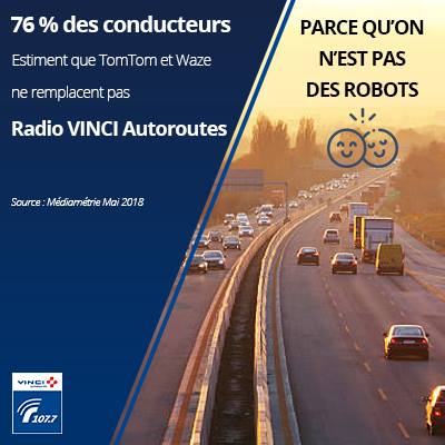 Résultats médiamétrie Radio VINCI Autoroutes